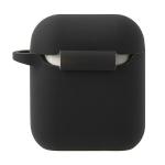 Carcasa Mini Morris Silicone Collection compatibila cu Apple AirPods 1/2, Negru 4 - lerato.ro