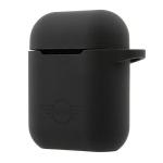 Carcasa Mini Morris Silicone Collection compatibila cu Apple AirPods 1/2, Negru 5 - lerato.ro