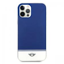Carcasa Mini Morris Stripe Collection compatibila cu iPhone 12 Pro Max, Navy Blue
