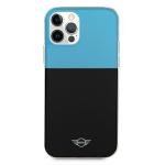 Carcasa Mini Morris Color Block compatibila cu iPhone 12 Pro Max, Blue 2 - lerato.ro