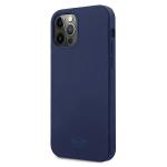 Carcasa Mini Morris Tone On Tone compatibila cu iPhone 12 Pro Max, Navy Blue 3 - lerato.ro