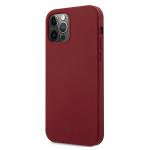 Carcasa Mini Morris Tone On Tone compatibila cu iPhone 12 Pro Max, Rosu 3 - lerato.ro