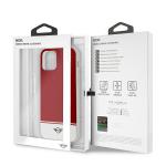 Carcasa Mini Morris Stripe Collection compatibila cu iPhone 12/12 Pro, Rosu 10 - lerato.ro