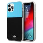 Carcasa Mini Morris Color Block compatibila cu iPhone 12/12 Pro, Blue 4 - lerato.ro