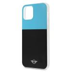 Carcasa Mini Morris Color Block compatibila cu iPhone 12/12 Pro, Blue 8 - lerato.ro