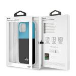 Carcasa Mini Morris Color Block compatibila cu iPhone 12/12 Pro, Blue 10 - lerato.ro