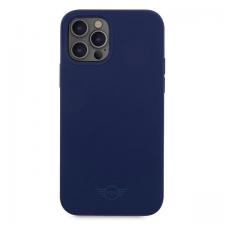 Carcasa Mini Morris Tone On Tone compatibila cu iPhone 12/12 Pro, Navy Blue