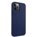 Carcasa Mini Morris Tone On Tone compatibila cu iPhone 12/12 Pro, Navy Blue 5 - lerato.ro