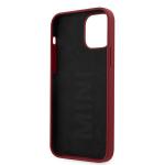Carcasa Mini Morris Tone On Tone compatibila cu iPhone 12/12 Pro, Rosu 8 - lerato.ro