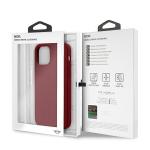 Carcasa Mini Morris Tone On Tone compatibila cu iPhone 12/12 Pro, Rosu 9 - lerato.ro