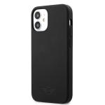 Carcasa Mini Morris Tone On Tone compatibila cu iPhone 12 Mini, Negru 3 - lerato.ro
