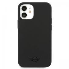 Carcasa Mini Morris Tone On Tone compatibila cu iPhone 12 Mini, Negru