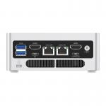 Mini PC Minis Forum NAB6, Intel Core i5-12600H, Intel Iris Xe Graphics, 16GB RAM + 512GB SSD, Silver 7 - lerato.ro