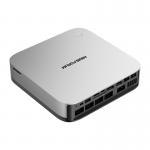 Mini PC MINIS FORUM X1 Pro-370, Ryzen AI 9 HX370, AMD Radeon 890M, Barebone, Silver 2 - lerato.ro