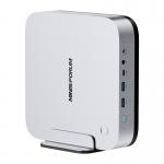 Mini PC MINIS FORUM X1 Pro-370, Ryzen AI 9 HX370, AMD Radeon 890M, Barebone, Silver 3 - lerato.ro