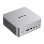 Mini PC MINIS FORUM X1-470, Ryzen AI 9 HX 470, AMD Radeon 890M, Barebone, Silver 2 - lerato.ro