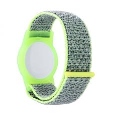 Husa si curea Mobile Origin Strap compatibila cu Apple AirTag Green