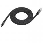 Cablu pentru incarcare si transfer de date Mobile Origin Magnetic Flat Patented, USB/USB-C, 27W, 1m, Negru 7 - lerato.ro