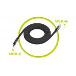 Cablu pentru incarcare si transfer de date Mobile Origin Magnetic Flat Patented, USB/USB-C, 27W, 1m, Negru 8 - lerato.ro