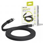 Cablu pentru incarcare si transfer de date Mobile Origin Magnetic Flat Patented, 2x USB-C, 60W, 1m, Negru 11 - lerato.ro