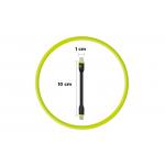 Cablu pentru incarcare si transfer de date Mobile Origin Compact, 2x USB-C, 60W, 10 cm, Negru 7 - lerato.ro