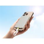Cablu pentru incarcare si transfer de date Mobile Origin Compact, 2x USB-C, 60W, 10 cm, Alb 3 - lerato.ro