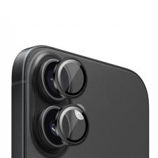 Set 2 protectii sticla camera foto Mobile Origin Sapphire Lens Guards compatibil cu iPhone 16 / 16 Plus Black