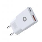 Incarcator retea GaN Mobile Origin Slim MO16, USB/USB-C, 30W, Alb 2 - lerato.ro