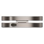 Incarcator Wireless 3 in 1 Mobile Origin TravelCharge PRO, Compatibil MagSafe, 15W, Cablu USB-C inclus, Argintiu 4 - lerato.ro
