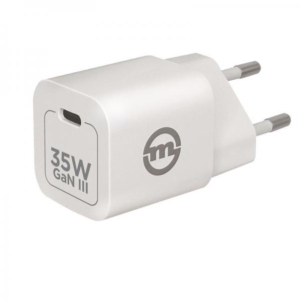 Incarcator retea Mobile Origin GaN 3, USB-C, 35W, Alb
