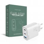 Incarcator retea Mobile Origin MO13, GaN, USB, 2x USB-C, 40W, Alb 7 - lerato.ro