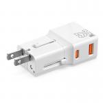 Incarcator retea tip adaptor Mobile Origin Travel, EU/US/UK/AU, 25W, USB/USB-C, Alb 12 - lerato.ro