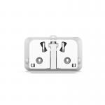 Incarcator retea tip adaptor Mobile Origin Travel, EU/US/UK/AU, 25W, USB/USB-C, Alb 16 - lerato.ro