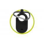Carcasa din silicon cu breloc Mobile Origin compatibila cu Samsung SmartTag 2, Negru 5 - lerato.ro