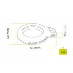 Husa Mobile Origin Airtag Loop A1 compatibila cu Apple AirTag, Negru 10 - lerato.ro