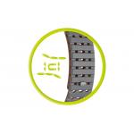 Curea magnetica Mobile Origin compatibila cu Apple Watch 49 / 46 / 45 / 44 / 42 mm, Gri / Portocaliu 8 - lerato.ro