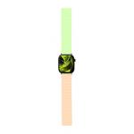 Curea magnetica Mobile Origin II compatibila cu Apple Watch 49 / 46 / 45 / 44 / 42 mm, Pink / Light Green 2 - lerato.ro