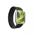 Curea magnetica Mobile Origin II compatibila cu Apple Watch 49 / 46 / 45 / 44 / 42 mm, Verde / Negru 4 - lerato.ro