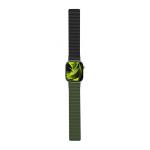 Curea magnetica Mobile Origin II compatibila cu Apple Watch 49 / 46 / 45 / 44 / 42 mm, Verde / Negru 2 - lerato.ro