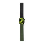 Curea magnetica Mobile Origin II compatibila cu Apple Watch 49 / 46 / 45 / 44 / 42 mm, Verde / Negru 6 - lerato.ro
