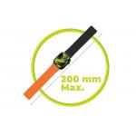 Curea magnetica Mobile Origin II compatibila cu Apple Watch 49 / 46 / 45 / 44 / 42 mm, Portocaliu / Negru 10 - lerato.ro
