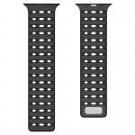 Curea magnetica Mobile Origin compatibila cu Apple Watch 49 / 46 / 45 / 44 / 42 mm, Negru 5 - lerato.ro