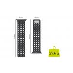 Curea magnetica Mobile Origin compatibila cu Apple Watch 49 / 46 / 45 / 44 / 42 mm, Negru 9 - lerato.ro