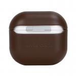 Carcasa din piele Mobile Origin compatibila cu AirPods 4, Maro 5 - lerato.ro