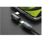 Adaptor Mobile Origin Rotation Adapter CB5, 240W, 480Mbps, USB-C la USB-C, Negru 7 - lerato.ro