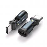 Adaptor Mobile Origin Rotation Adapter CB5, 240W, 480Mbps, USB-C la USB-C, Negru 9 - lerato.ro