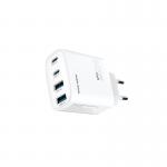 Incarcator retea Mobile Origin GaN, 40W, 3A, 2xUSB-C, 2xUSB-A, Fast Charging, Alb 7 - lerato.ro
