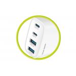 Incarcator retea Mobile Origin GaN, 40W, 3A, 2xUSB-C, 2xUSB-A, Fast Charging, Alb 11 - lerato.ro