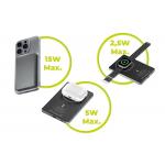 Baterie externa Mobile Origin PB4, 5000mAh, 20W, Incacrare Wireless 15W, USB-C, Gri 3 - lerato.ro