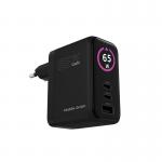 Incarcator retea Mobile Origin, 65W, 3A, 2xUSB-C, 1xUSB-A, Negru 10 - lerato.ro